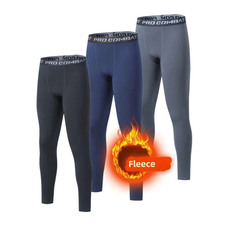Thermo Onderbroek – Zachte Fleece Warmte Leggings
