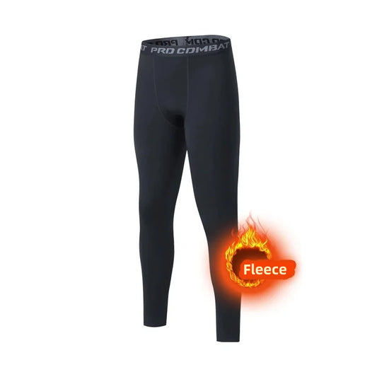 Thermo Onderbroek – Zachte Fleece Warmte Leggings