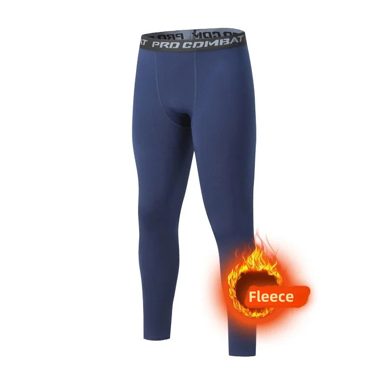 Thermo Onderbroek – Zachte Fleece Warmte Leggings