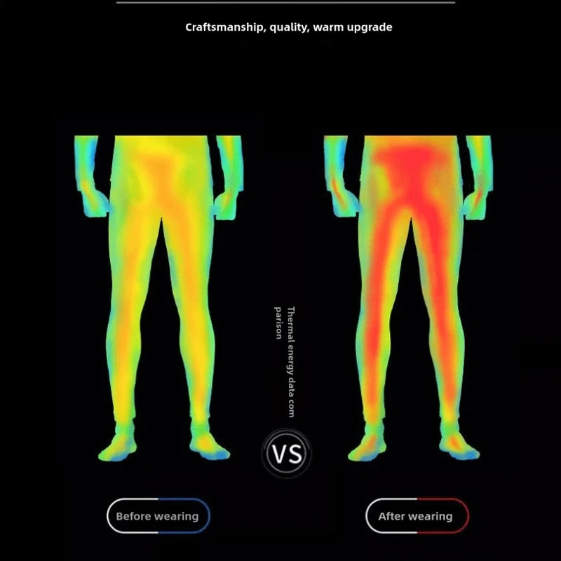 Thermo Onderbroek – Zachte Fleece Warmte Leggings